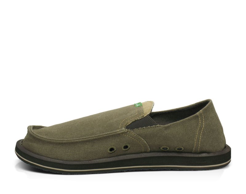 Sanuk Pick Pocket Men's Shoes Brown | Canada 245WNB